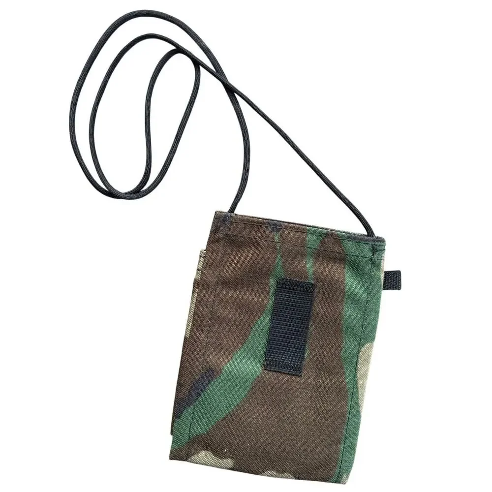 Treefort Lifestyles Canvas Travelers Trunks Crossbody Small Bag in Green Camo